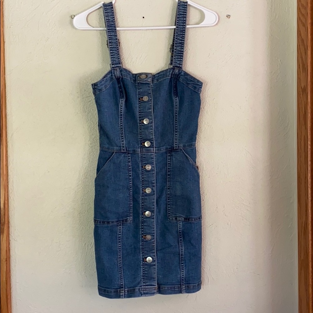 Denim Bodycon Dress Size 4